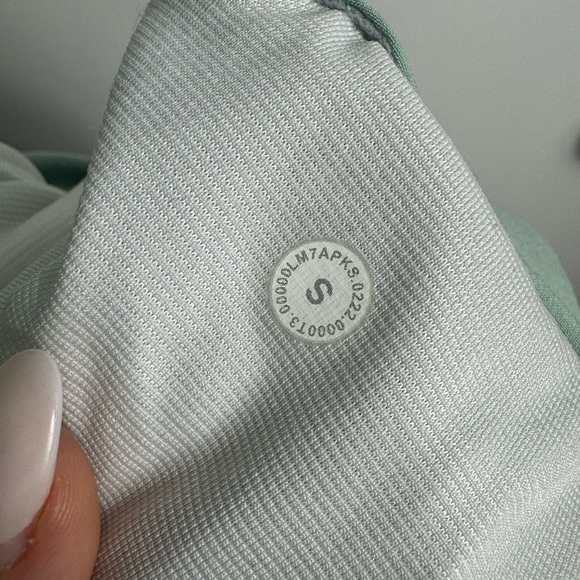 Lululemon Men’s Pace Breaker Lined Short 7" Delicate Mint Size Small - Picture 9 of 9